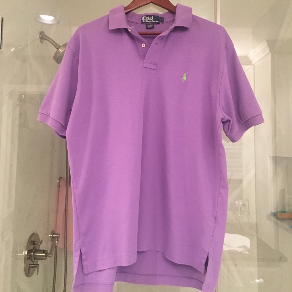 Large purple Ralph Lauren polo
